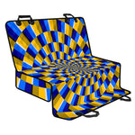 Dartboard Moving Optical Illusion Pet Car Back Seat Cover
