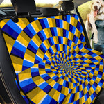 Dartboard Moving Optical Illusion Pet Car Back Seat Cover