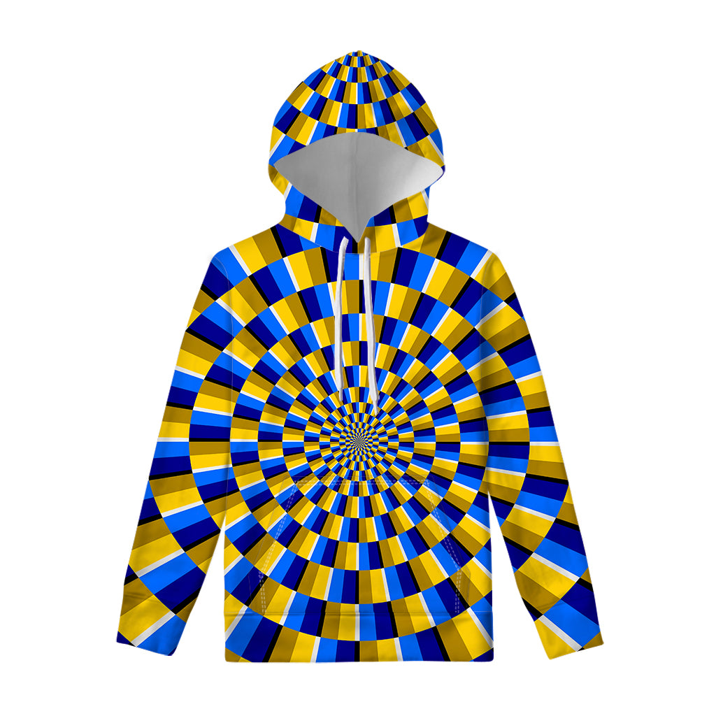 Dartboard Moving Optical Illusion Pullover Hoodie