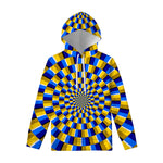 Dartboard Moving Optical Illusion Pullover Hoodie