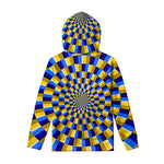 Dartboard Moving Optical Illusion Pullover Hoodie