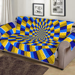 Dartboard Moving Optical Illusion Sofa Protector