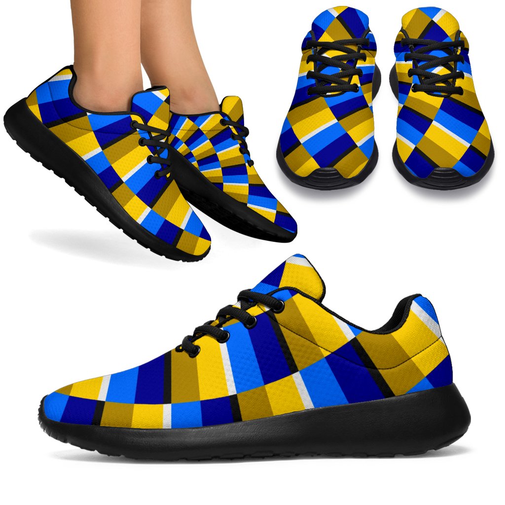 Dartboard Moving Optical Illusion Sport Shoes GearFrost