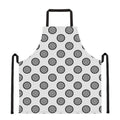 Dartboard Pattern Print Apron