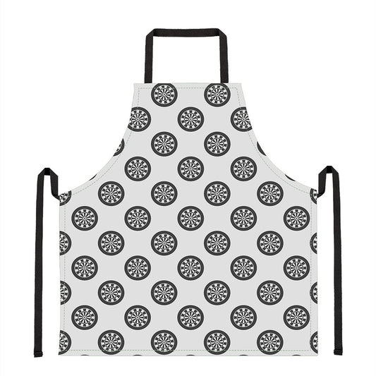 Dartboard Pattern Print Apron
