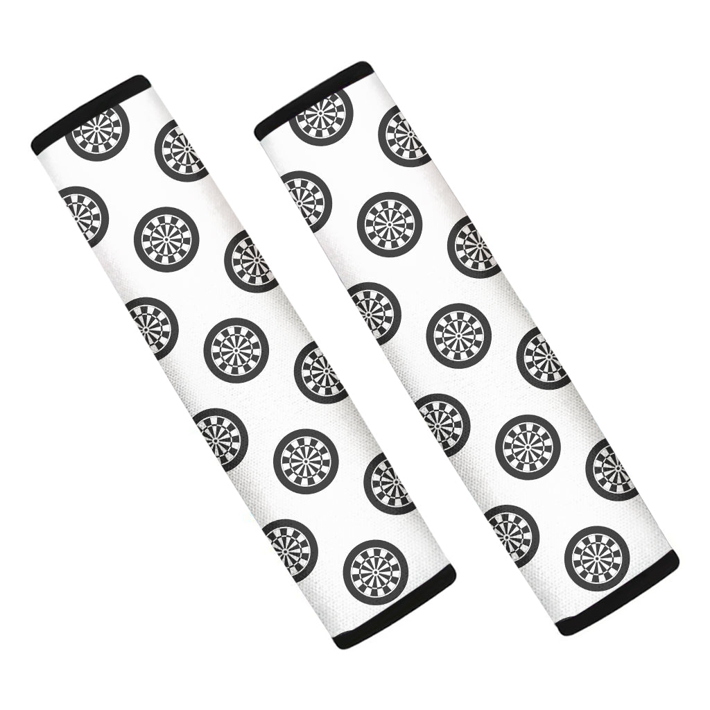 Dartboard Pattern Print Car Seat Belt Covers