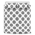 Dartboard Pattern Print Duvet Cover Bedding Set