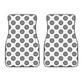 Dartboard Pattern Print Front Car Floor Mats