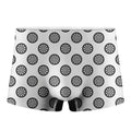 Dartboard Pattern Print Men's Boxer Briefs