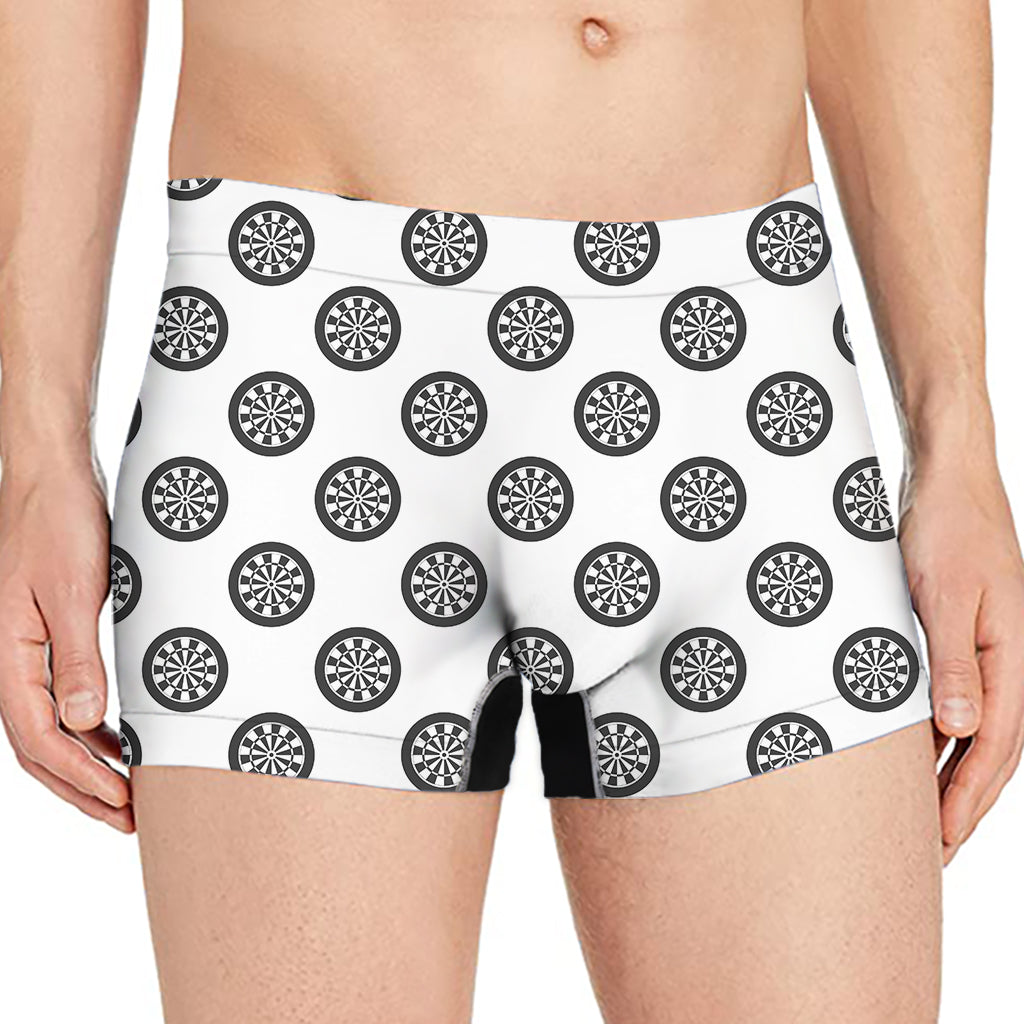 Dartboard Pattern Print Men's Boxer Briefs