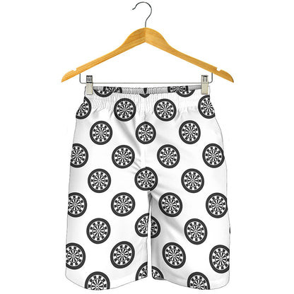 Dartboard Pattern Print Men's Shorts