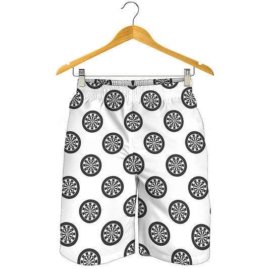 Dartboard Pattern Print Men's Shorts