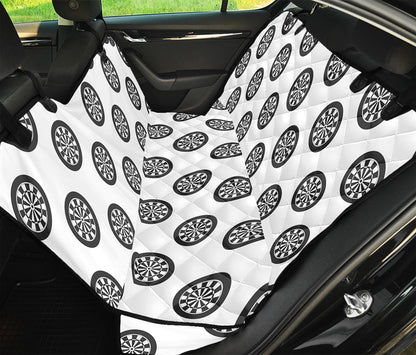 Dartboard Pattern Print Pet Car Back Seat Cover