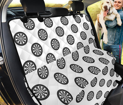Dartboard Pattern Print Pet Car Back Seat Cover