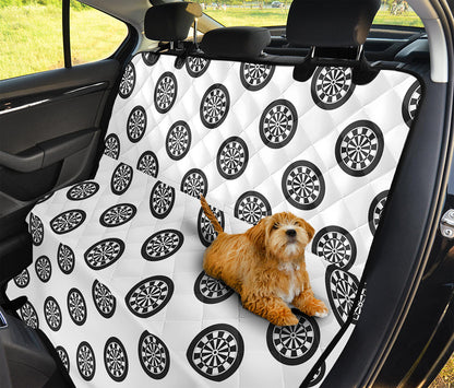 Dartboard Pattern Print Pet Car Back Seat Cover