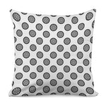 Dartboard Pattern Print Pillow Cover