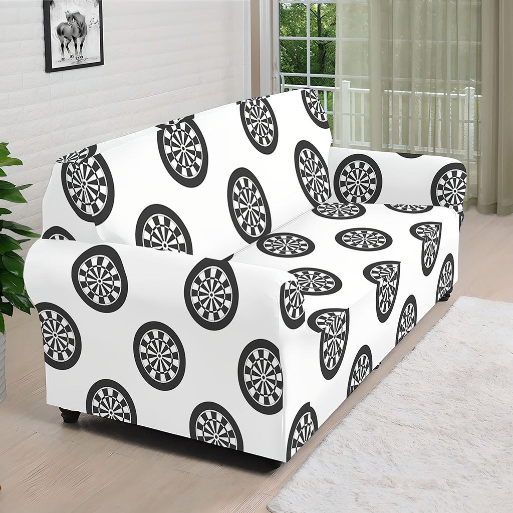 Dartboard Pattern Print Sofa Cover