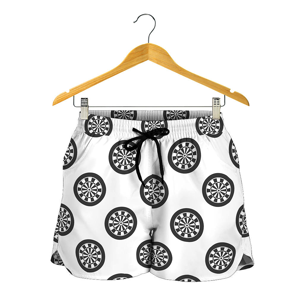 Dartboard Pattern Print Women's Shorts