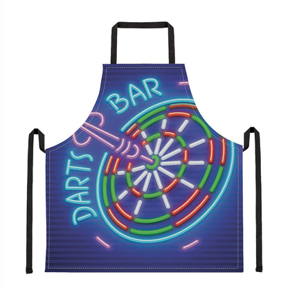 Darts Bar Sign Print Apron