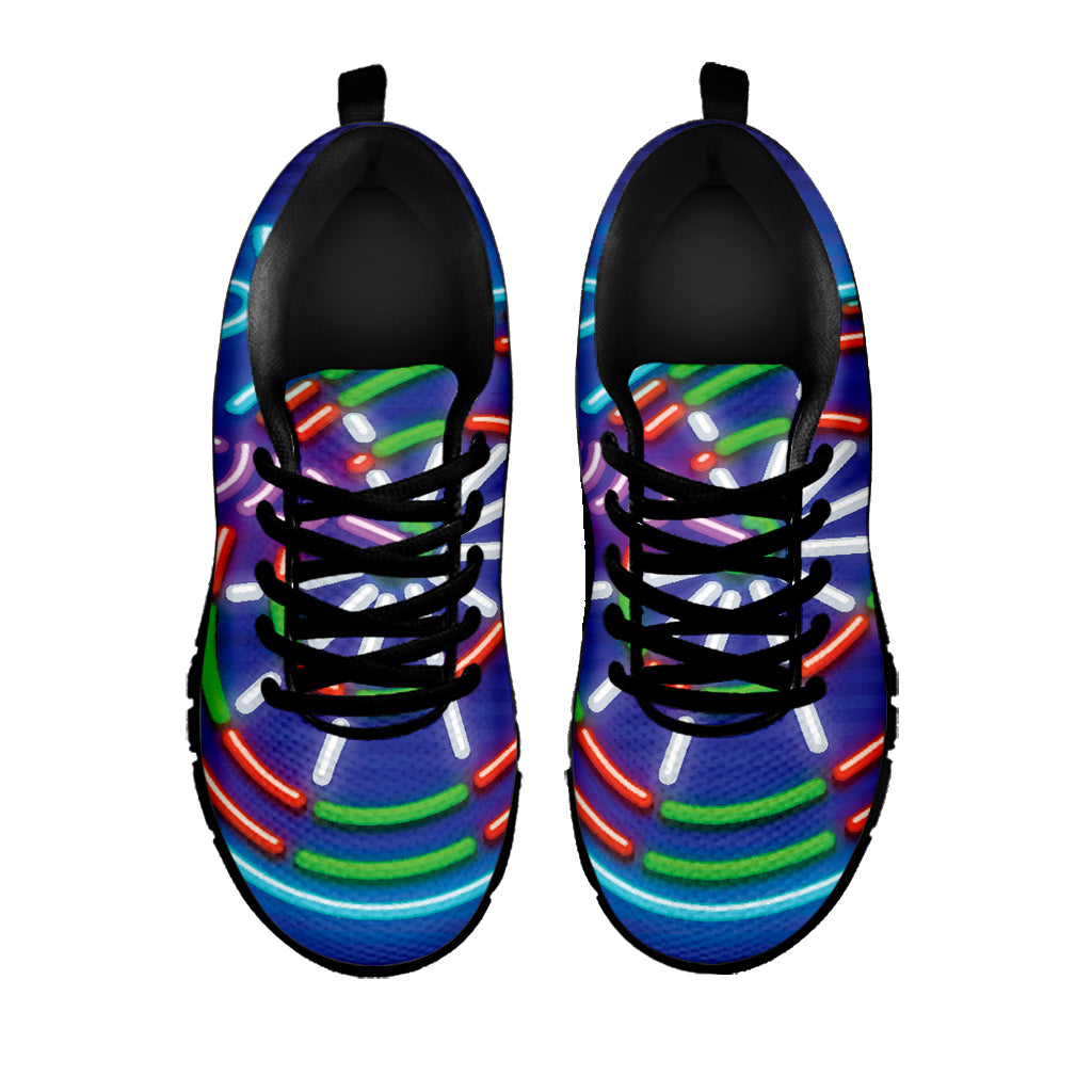 Darts Bar Sign Print Black Sneakers