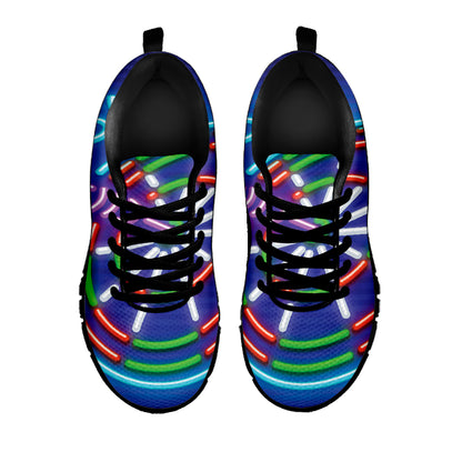 Darts Bar Sign Print Black Sneakers