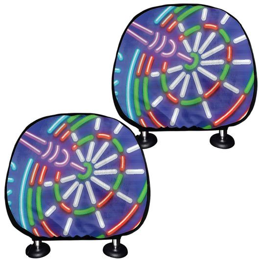 Darts Bar Sign Print Car Headrest Covers