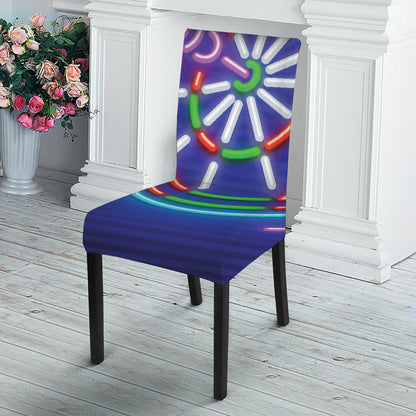 Darts Bar Sign Print Dining Chair Slipcover