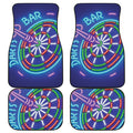 Darts Bar Sign Print Front and Back Car Floor Mats