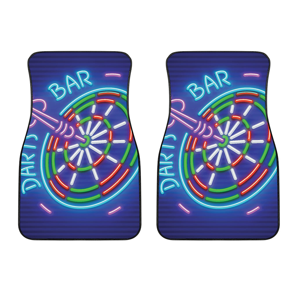 Darts Bar Sign Print Front Car Floor Mats