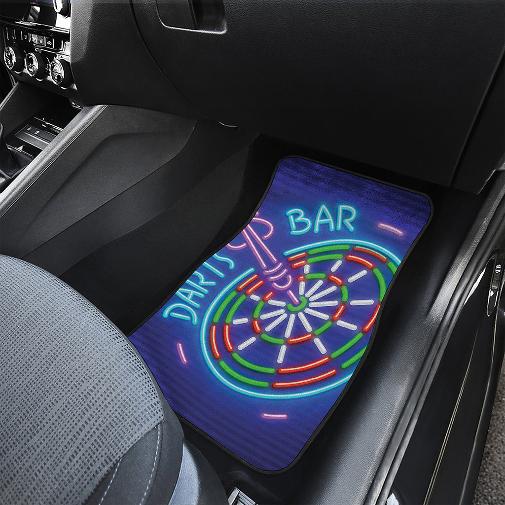 Darts Bar Sign Print Front Car Floor Mats