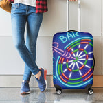 Darts Bar Sign Print Luggage Cover