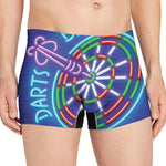 Darts Bar Sign Print Men's Boxer Briefs