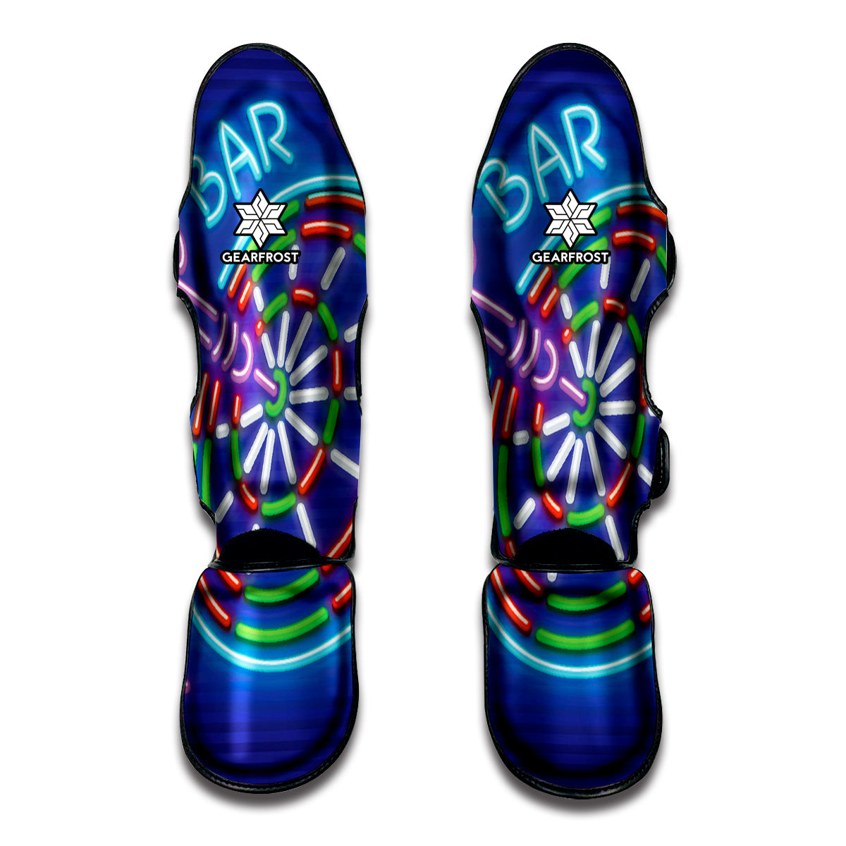 Darts Bar Sign Print Muay Thai Shin Guard
