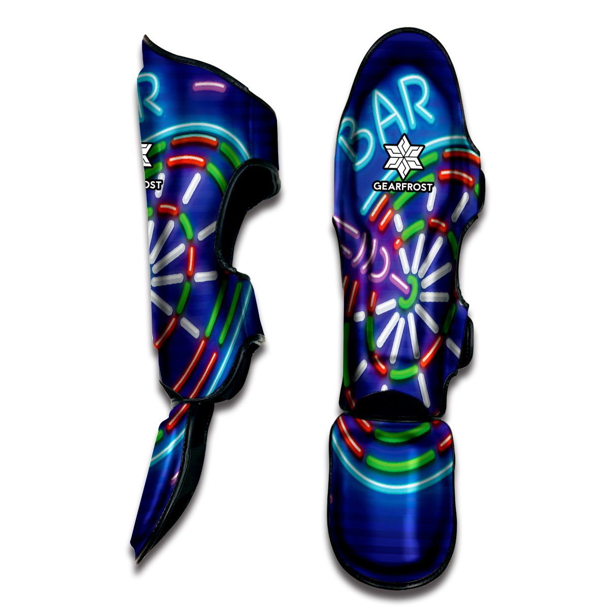 Darts Bar Sign Print Muay Thai Shin Guard