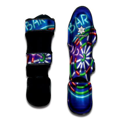 Darts Bar Sign Print Muay Thai Shin Guard