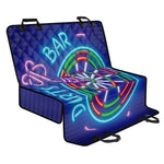 Darts Bar Sign Print Pet Car Back Seat Cover