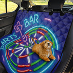 Darts Bar Sign Print Pet Car Back Seat Cover