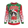 Dashing Through The NO Ugly Christmas Unisex Crewneck Sweatshirt GearFrost