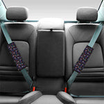 Day Of The Dead Calavera Cat Print Car Seat Belt Covers