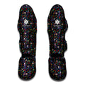 Day Of The Dead Calavera Cat Print Muay Thai Shin Guards