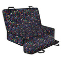 Day Of The Dead Calavera Cat Print Pet Car Back Seat Cover