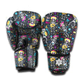 Day Of The Dead Mariachi Skeletons Print Boxing Gloves