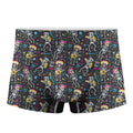 Day Of The Dead Mariachi Skeletons Print Men's Boxer Briefs