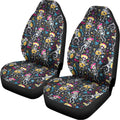 Day Of The Dead Mariachi Skeletons Print Universal Fit Car Seat Covers