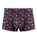 Day Of The Dead Skeleton Pattern Print Men's Boxer Briefs