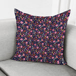 Day Of The Dead Skeleton Pattern Print Pillow Cover