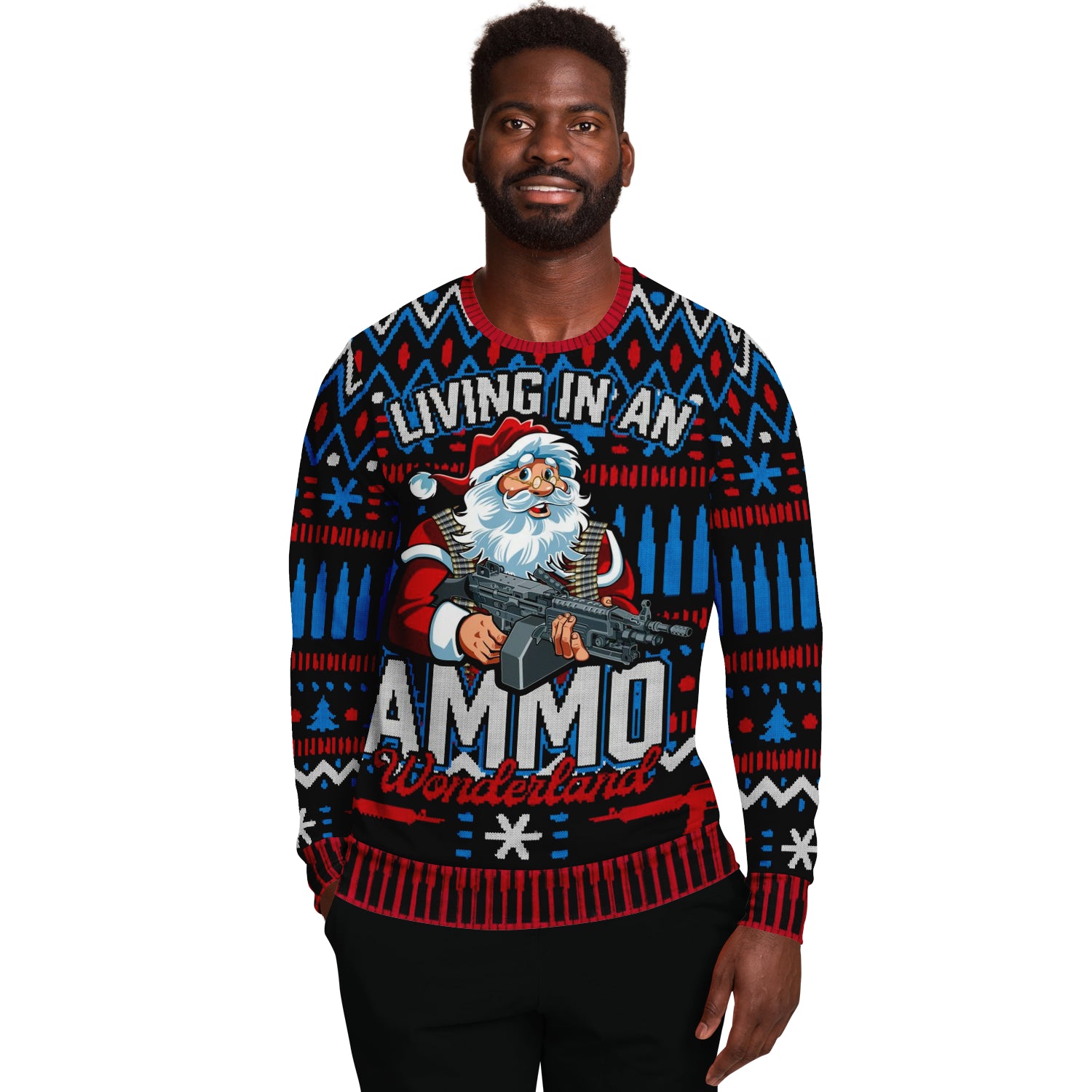 Living in an Ammo Wonderland Ugly Christmas Sweater