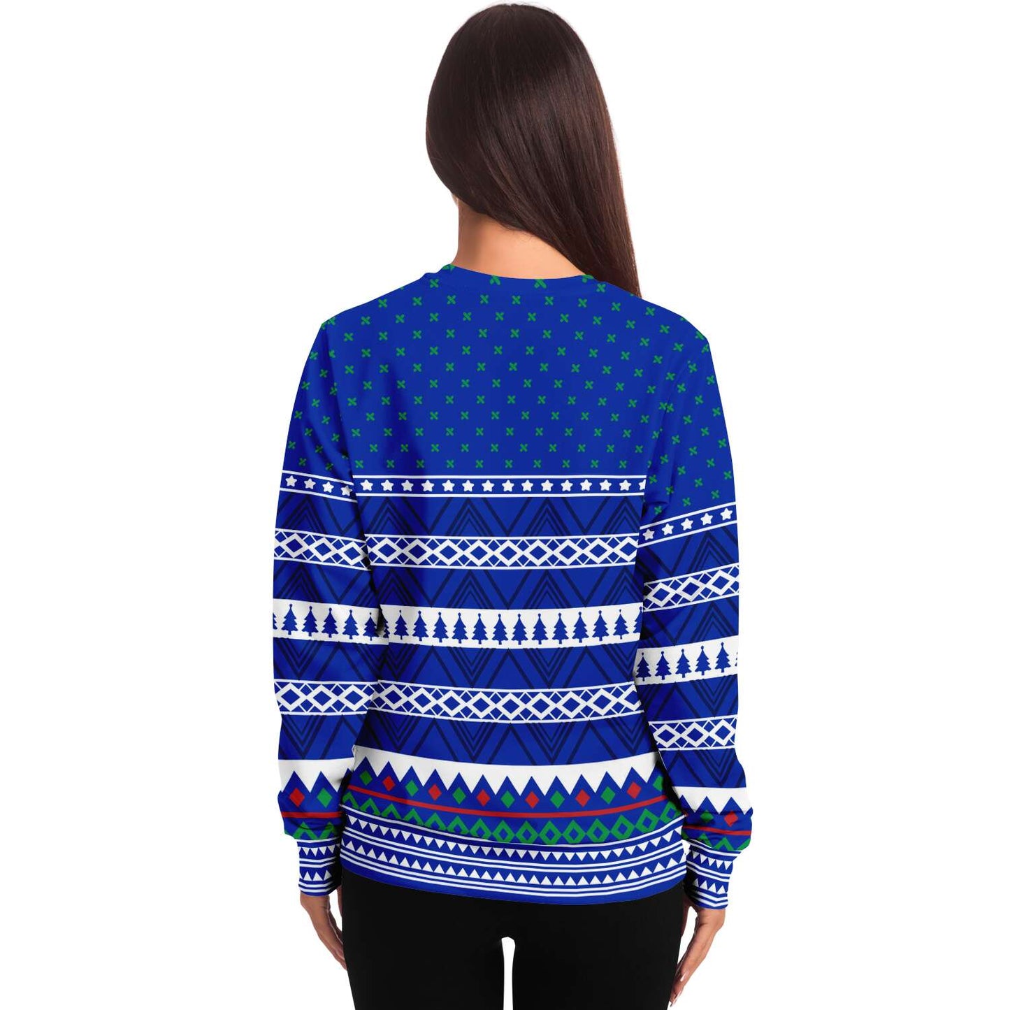 Freeze Police Snowman Ugly Christmas Sweater
