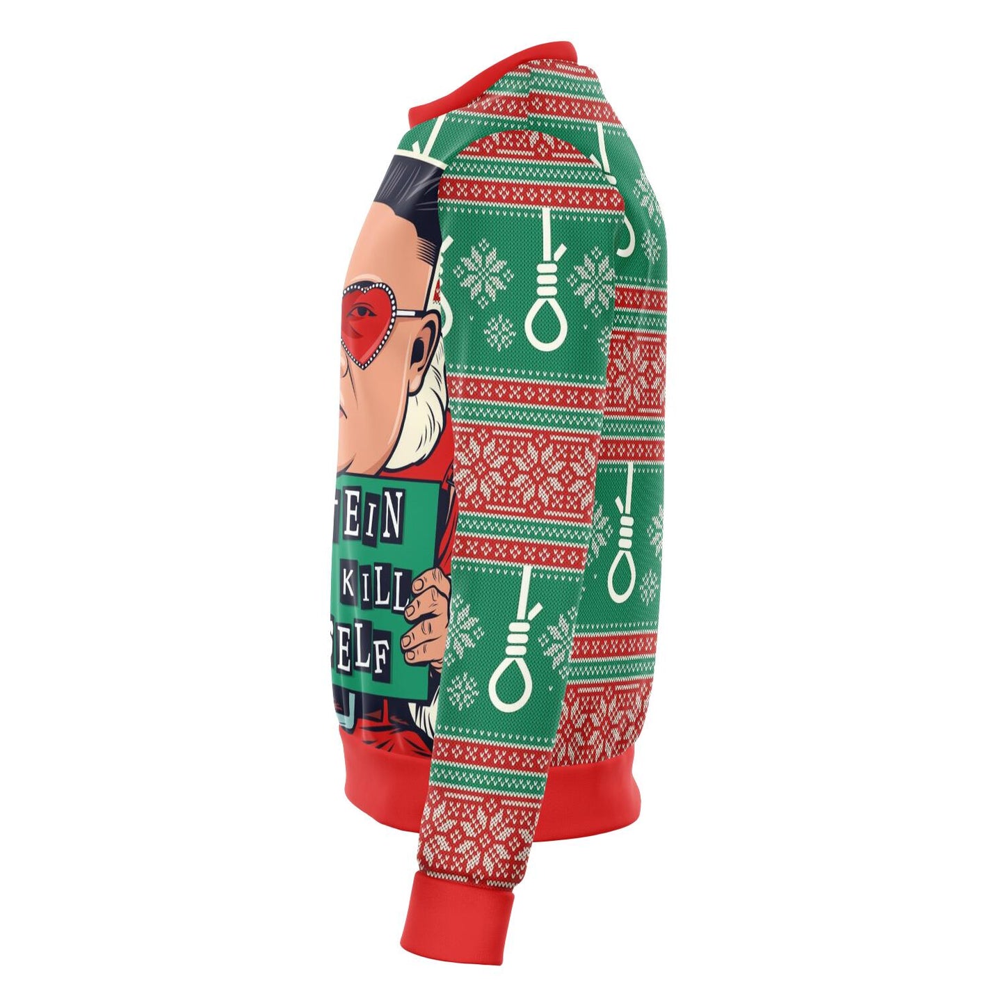 Kim - Epstein Didn't Kill Himself Christmas Crewneck Sweatshirt