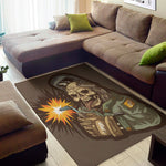 Dead Welder Print Area Rug